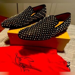 Size 45 US men size 12 Christian Louboutins never worn Brand NEW!